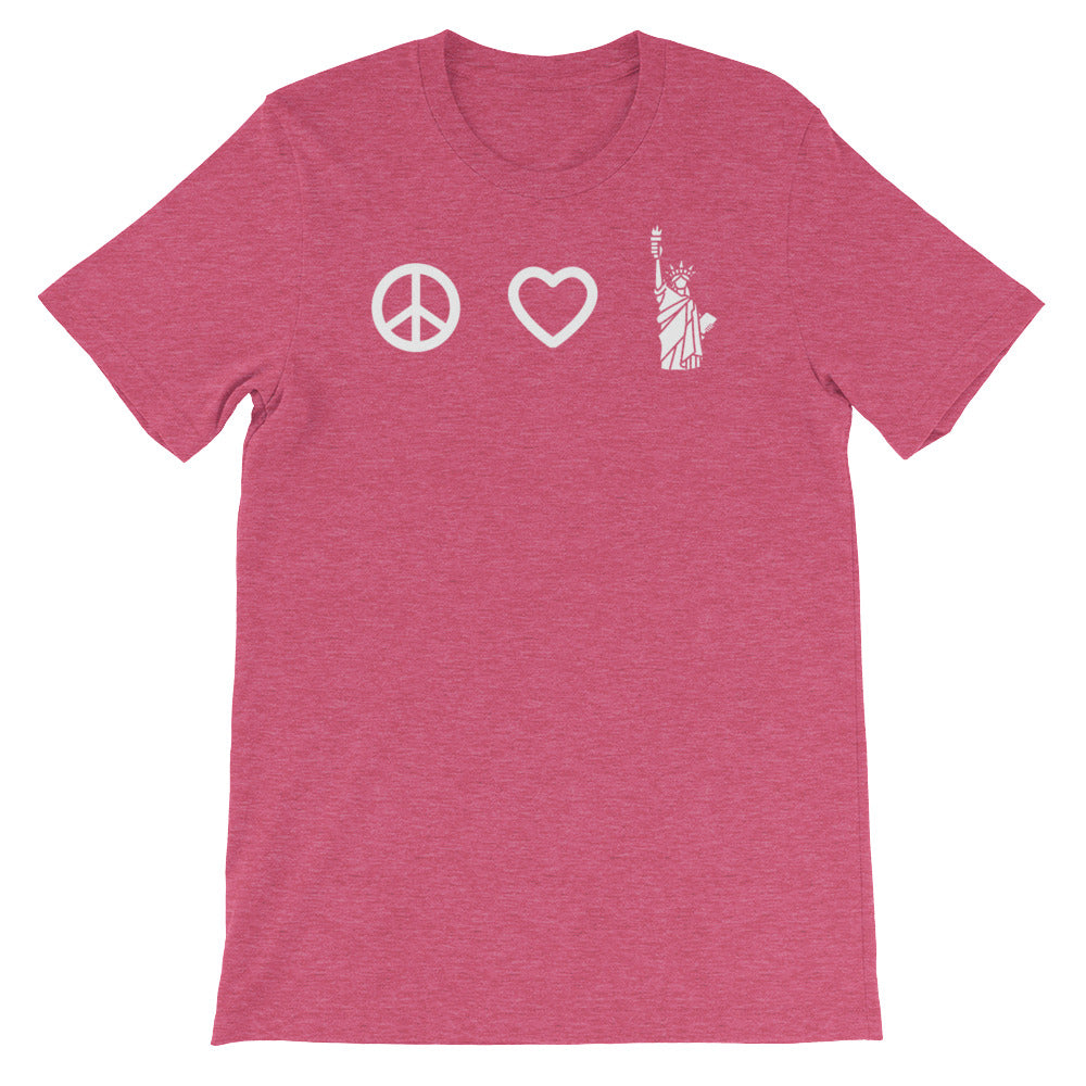 Peace Love Liberty T-Shirt