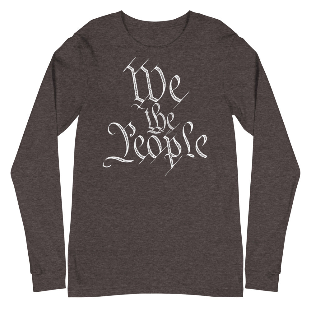 We the People Unisex Long Sleeve Tee