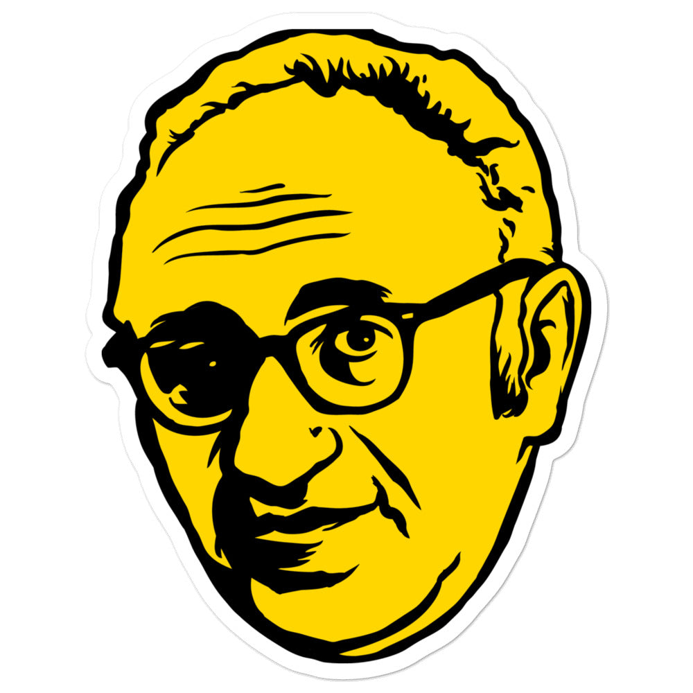 Rothbard Head Sticker