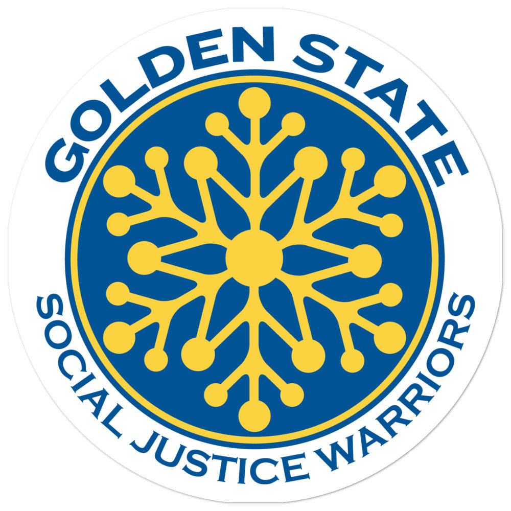 Golden State Social Justice Warriors Sticker