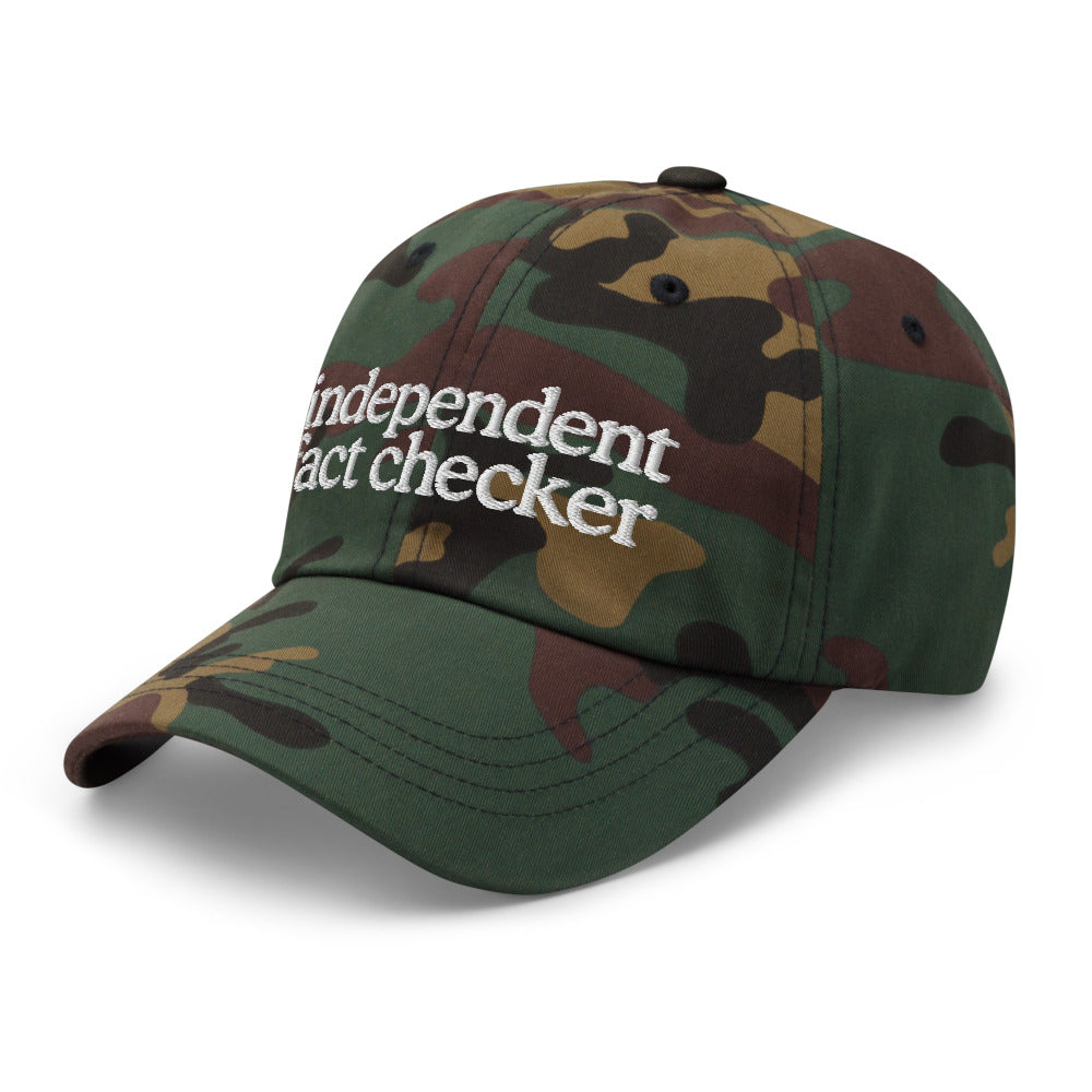 Independent Fact Checker Dad hat