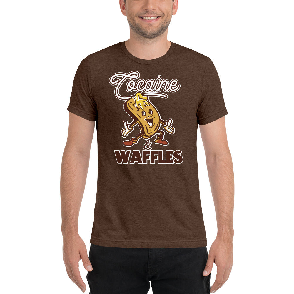 Cocaine & Waffles Tri-Blend T-Shirt