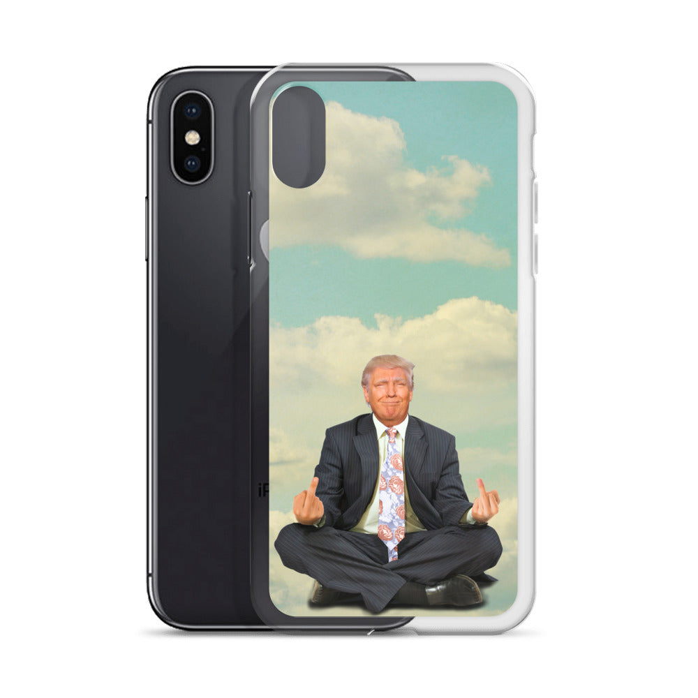 Zen of Trump Meditation iPhone Case