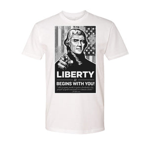 Thomas Jefferson Liberty Graphic Tee