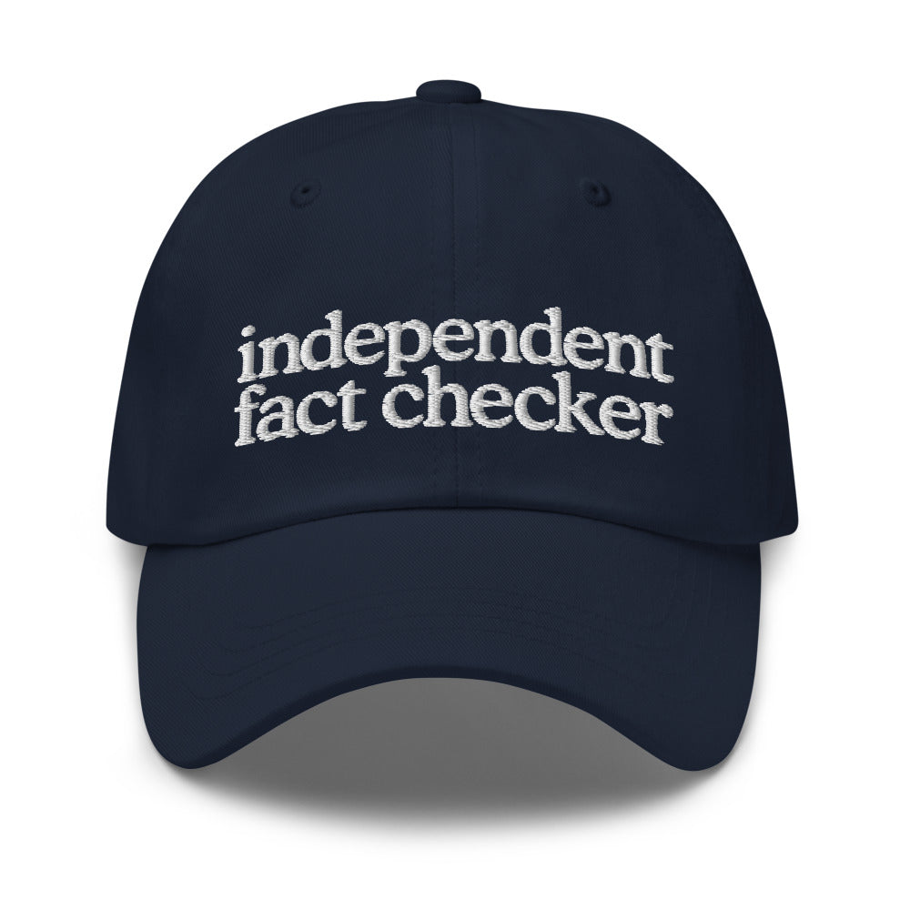 Independent Fact Checker Dad hat