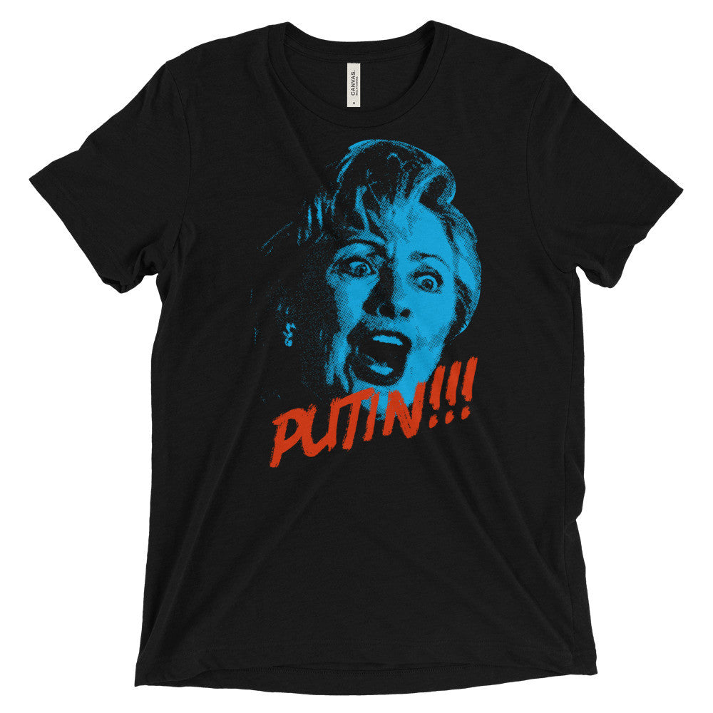 Putin! Hillary Triblend T-shirt