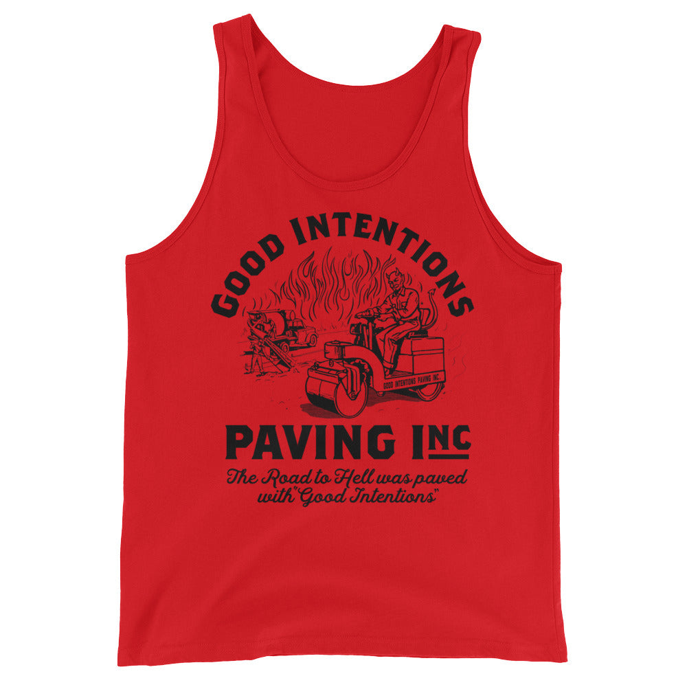 Good Intentions Paving Company Tank Top