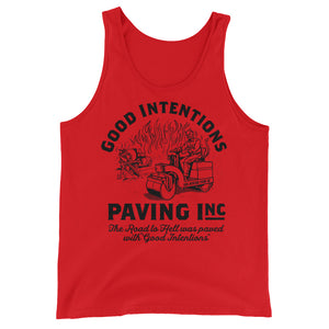 Good Intentions Paving Company Tank Top