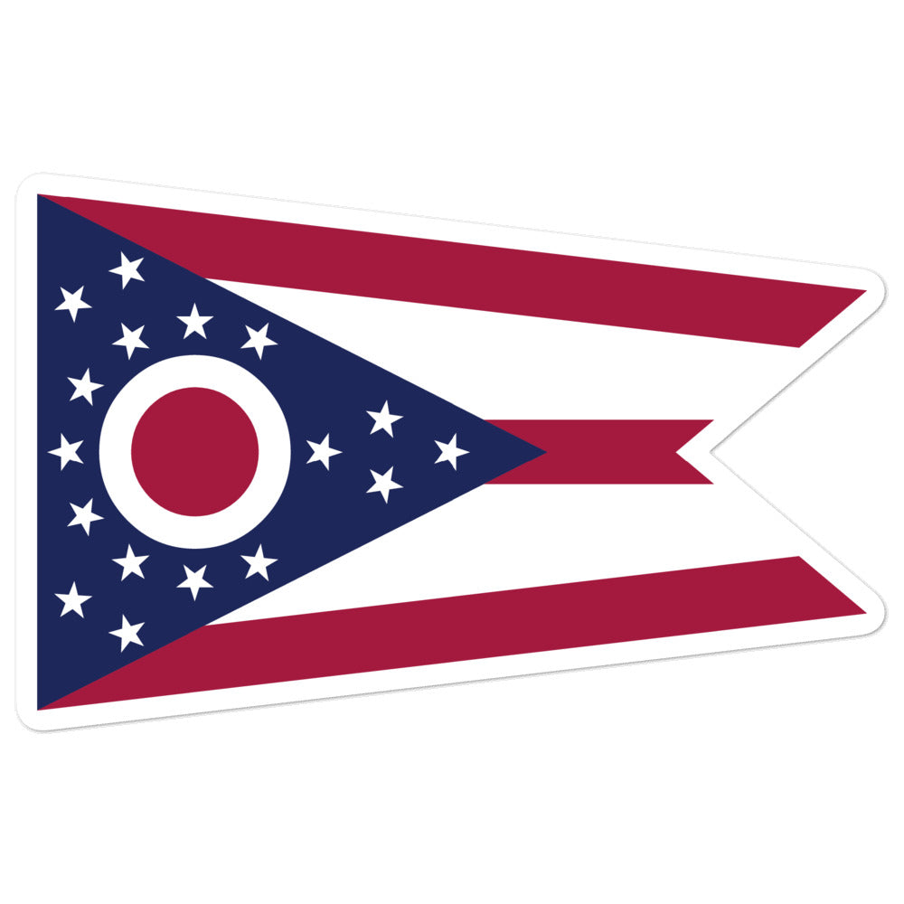 Ohio State Flag Sticker
