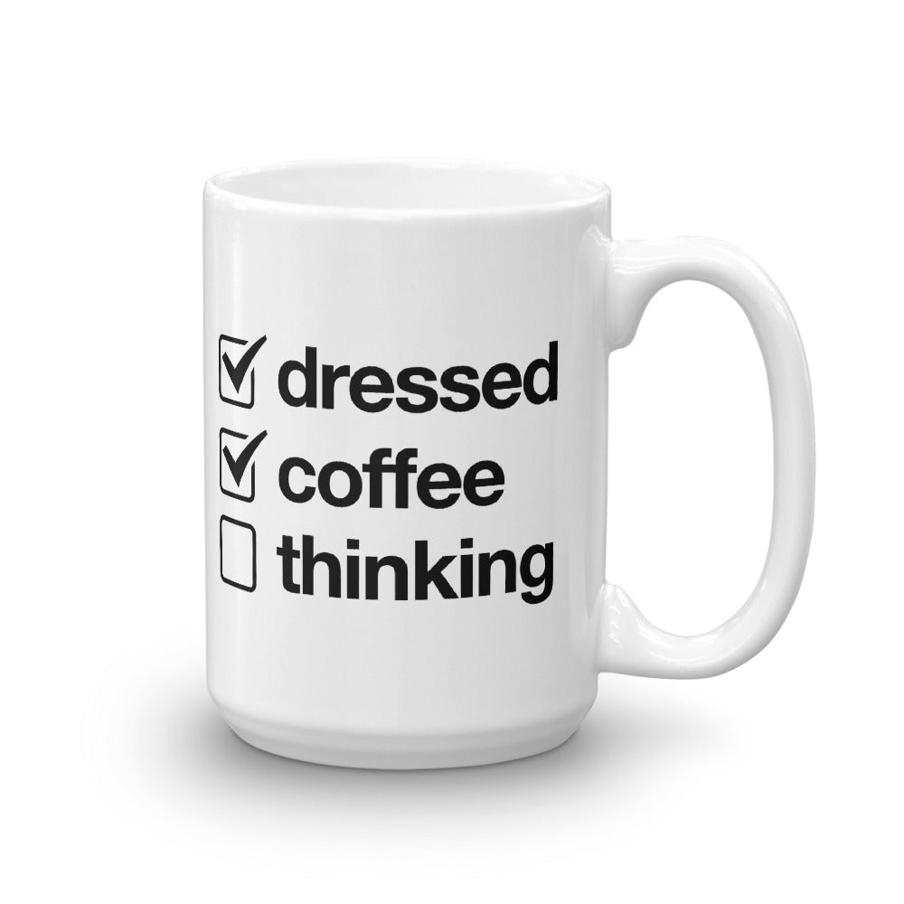 Morning Checklist Coffee Mug
