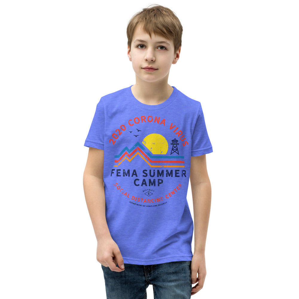 2020 Coronavirus FEMA Summer Camp Youth Short Sleeve T-Shirt