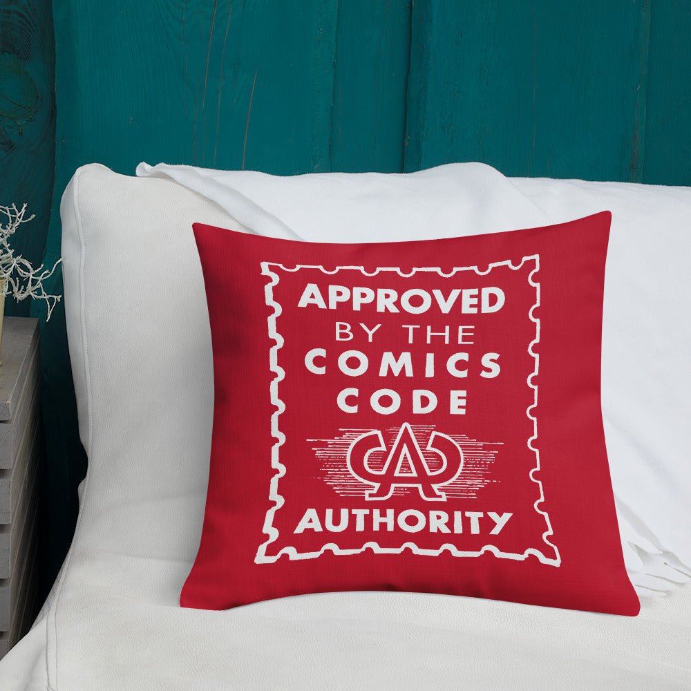 Comic Code Decorative Throw Pillow