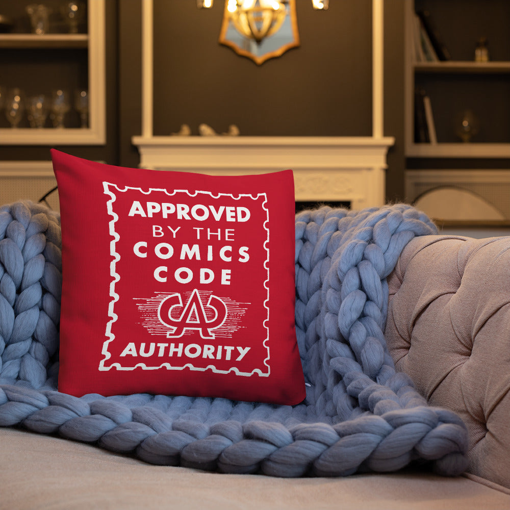 Comic Code Decorative Throw Pillow