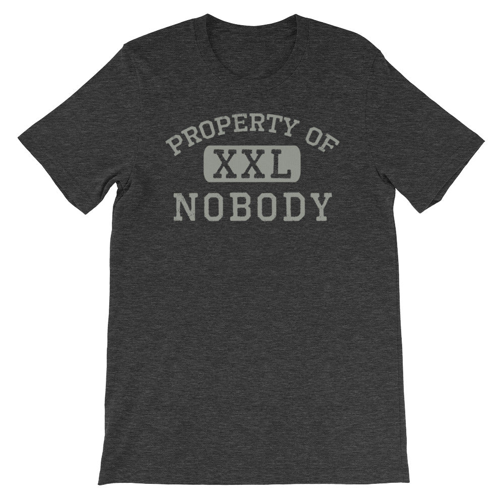 Property of Nobody Heather Workout Shirt