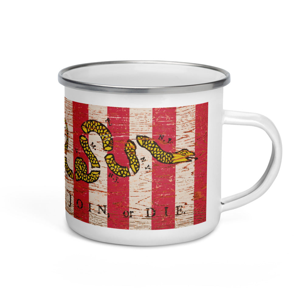 Join or Die Sons of Liberty Enamel Mug