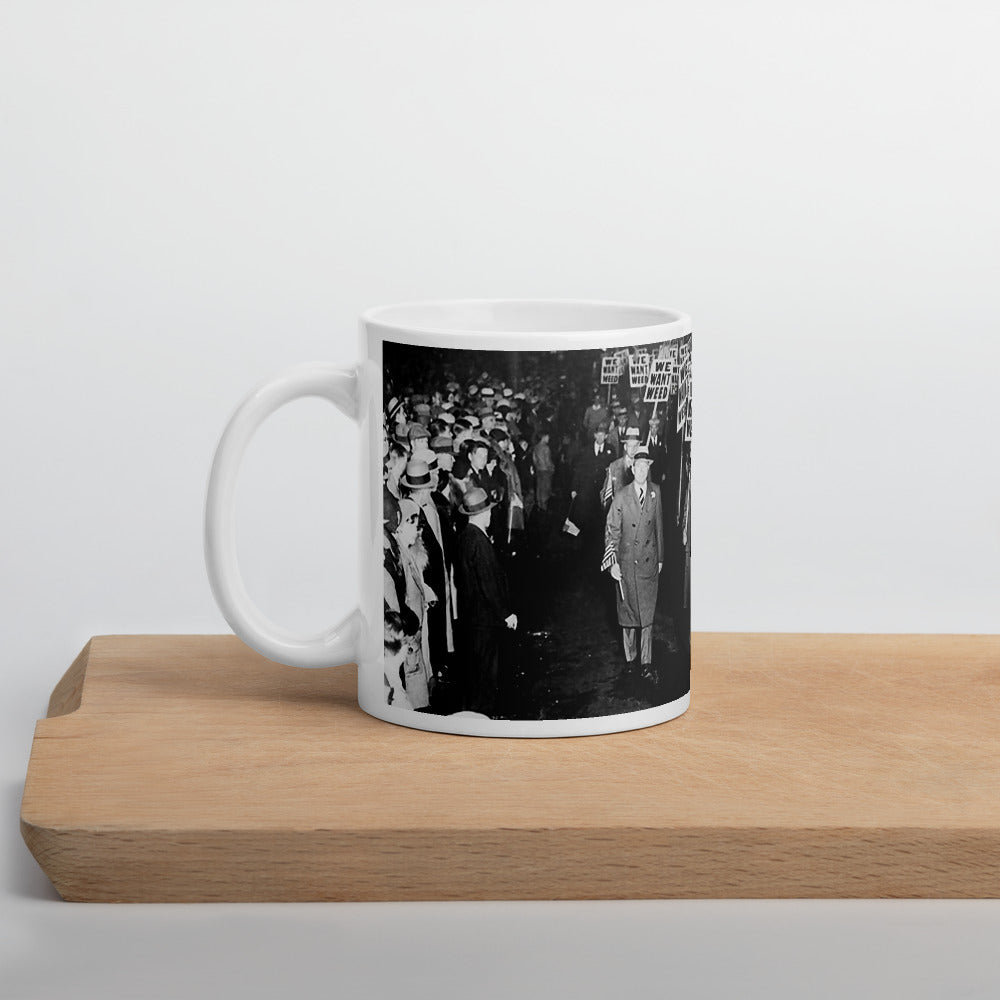 Weed Prohibition Marchers Mug