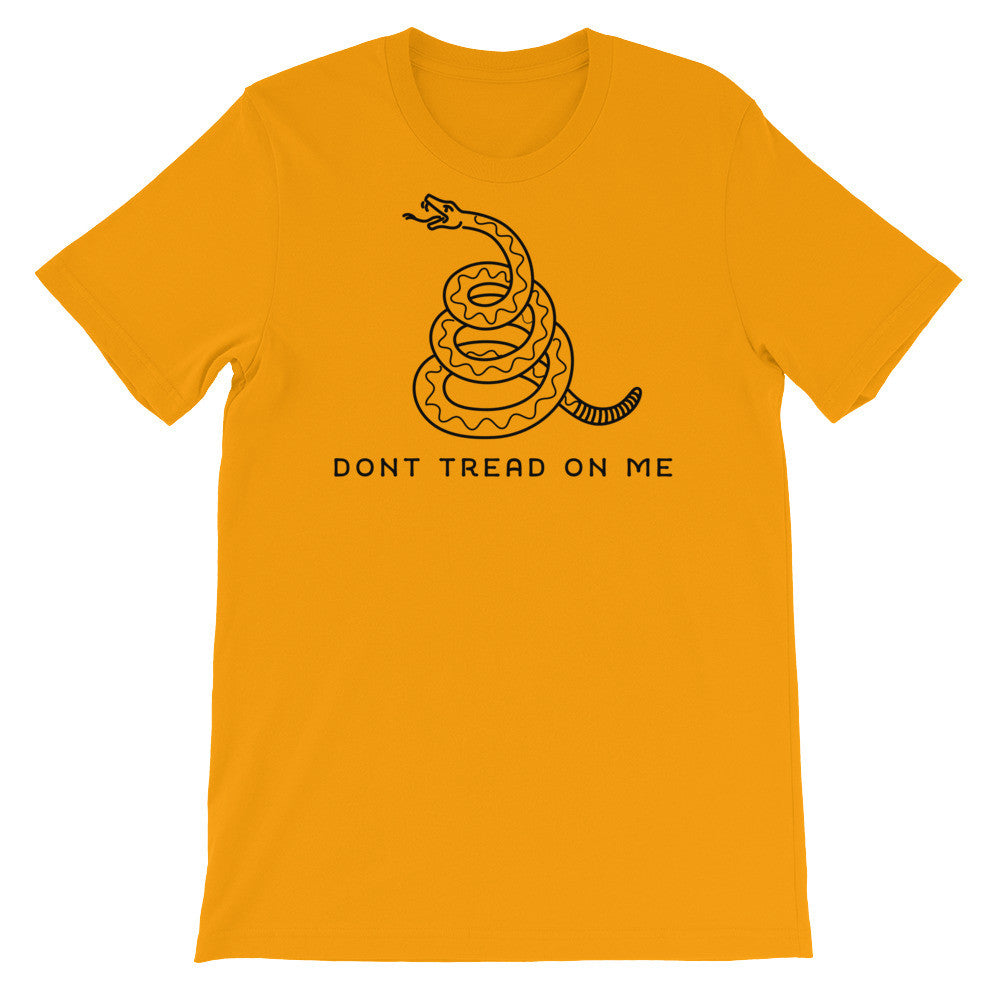 Gadsden Minimalist Don&#39;t Tread On Me Graphic T-Shirt