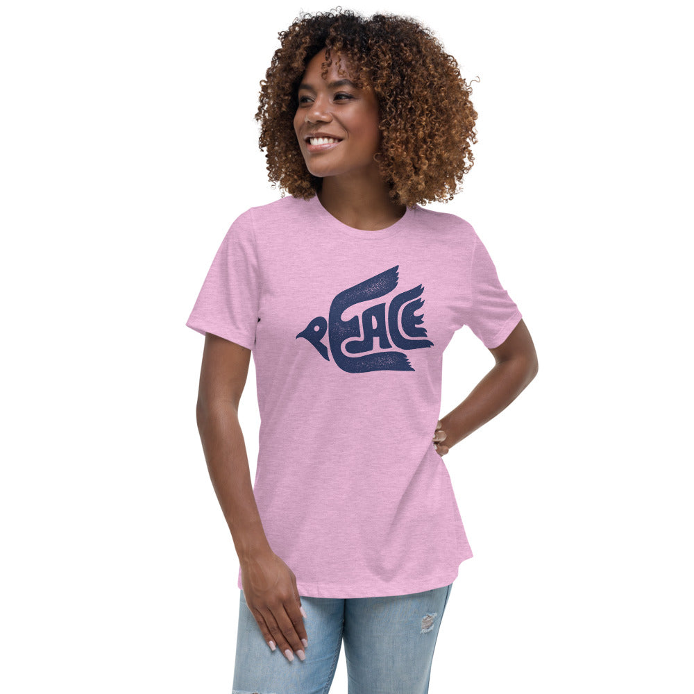Peace Dove Women&#39;s Relaxed T-Shirt