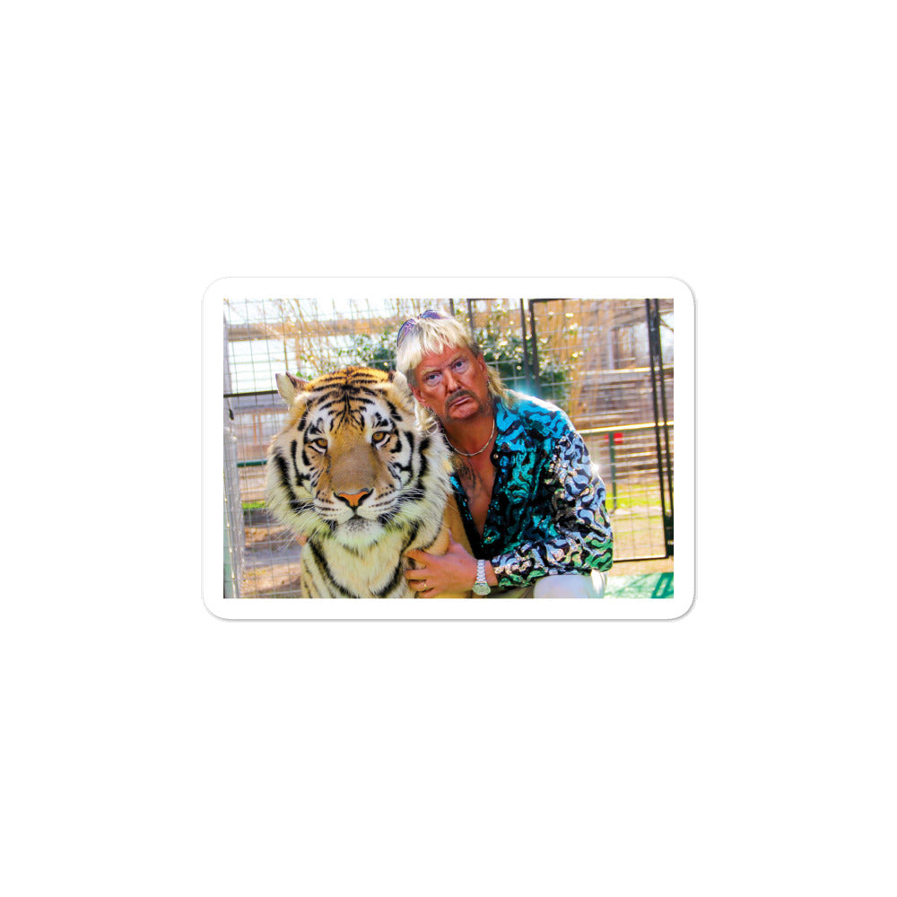 Donny Exotic Trump Tiger Sticker
