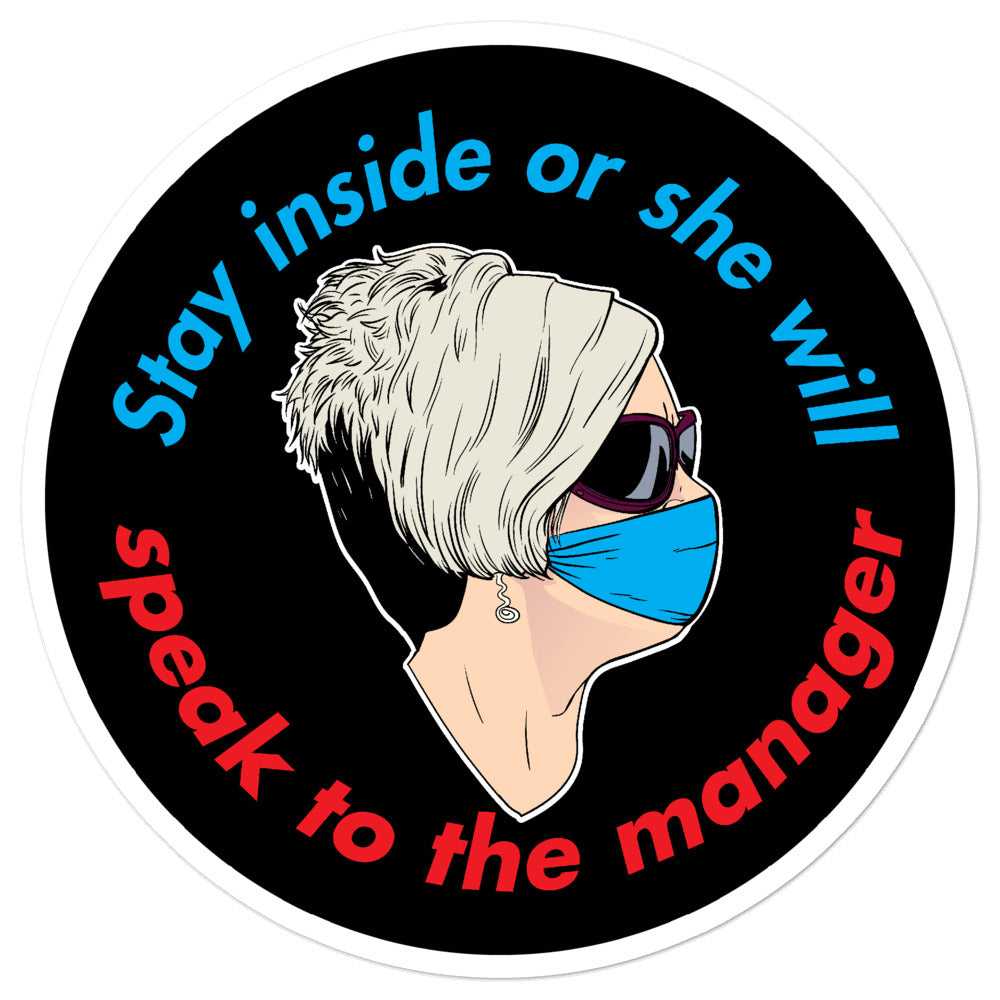 Coronavirus Karen Sticker