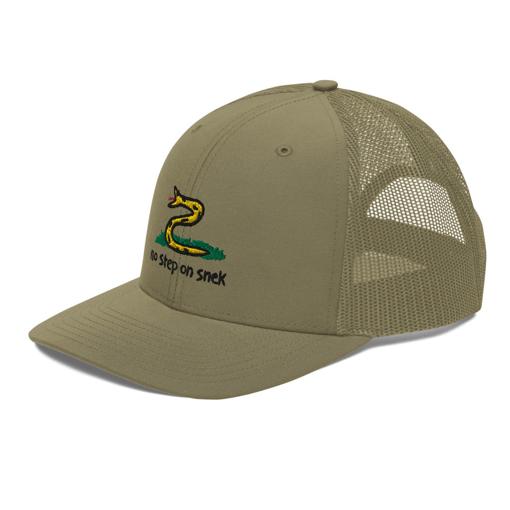 No Step On Snek Trucker Cap