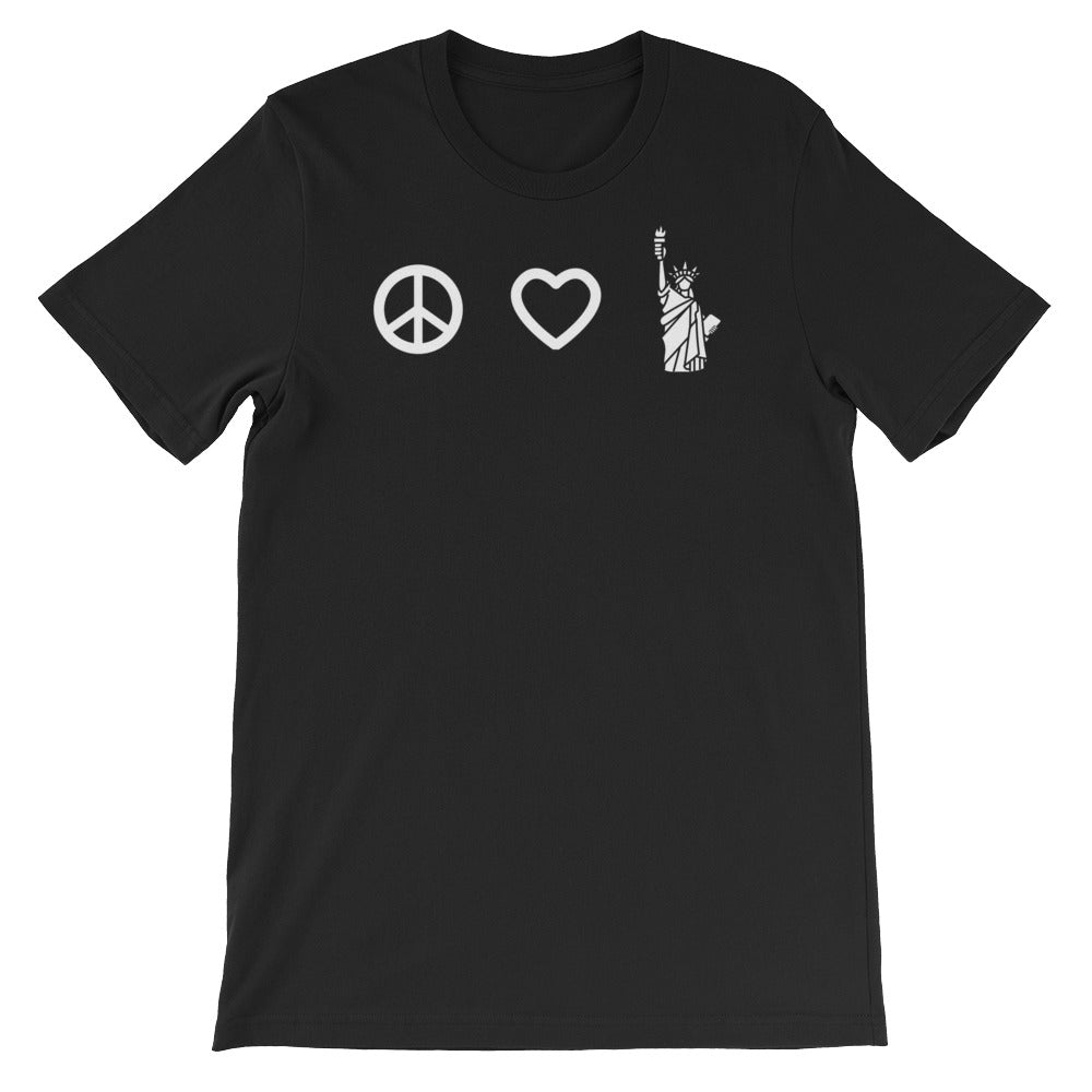 Peace Love Liberty T-Shirt