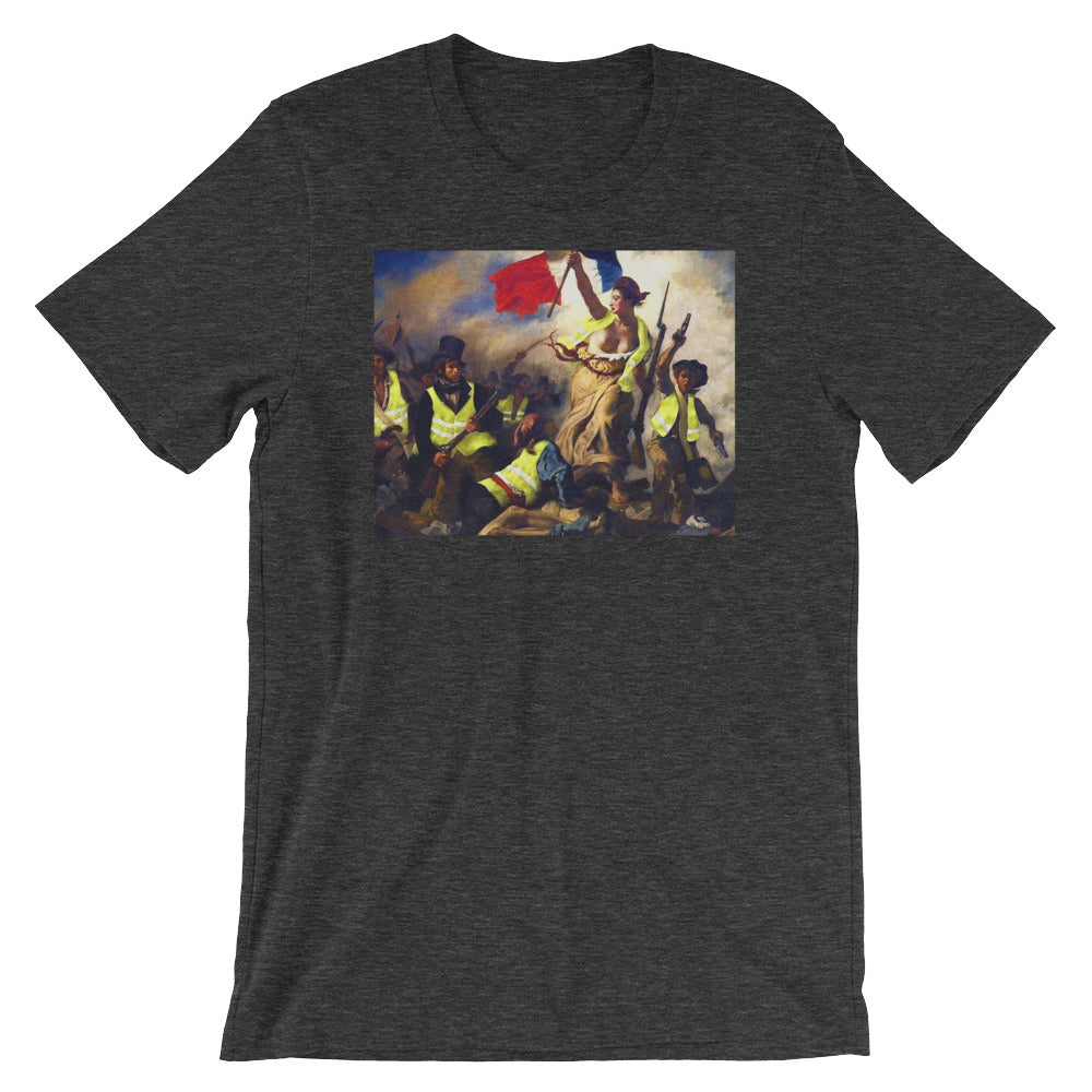 Liberty Leading the People Yellow Vest Revolution T-Shirt