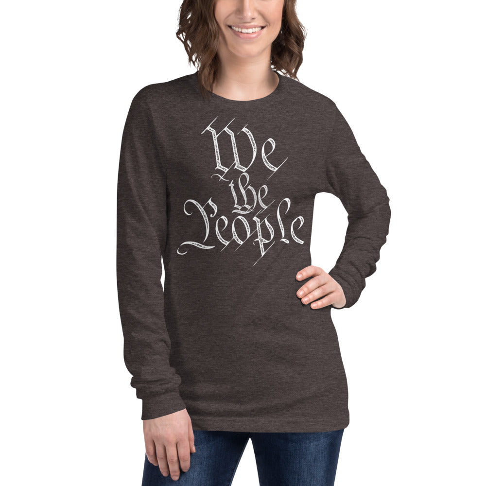 We the People Unisex Long Sleeve Tee