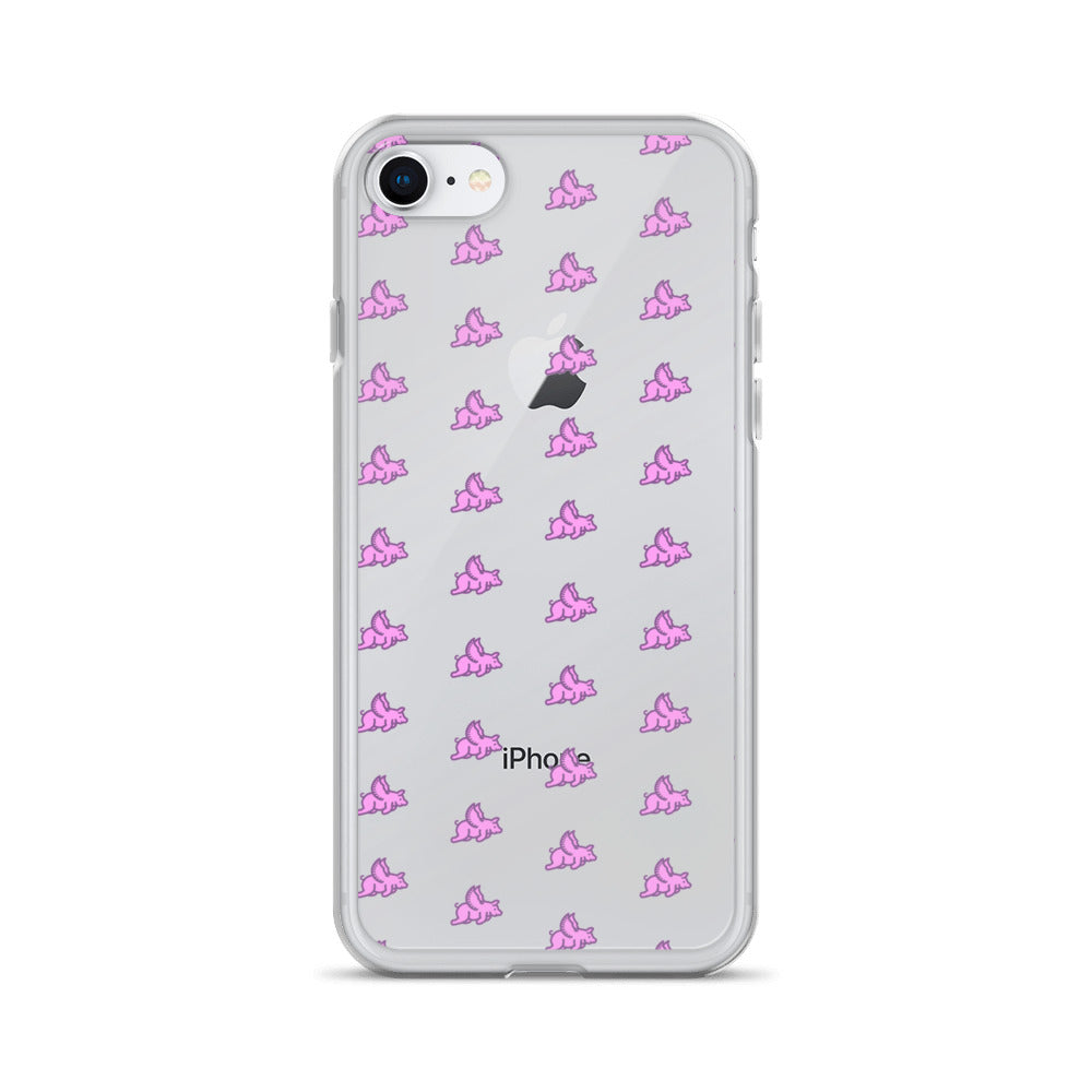 Pigs Fly iPhone Clear Case
