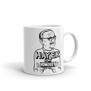 Hayek Is My Homeboy Mug