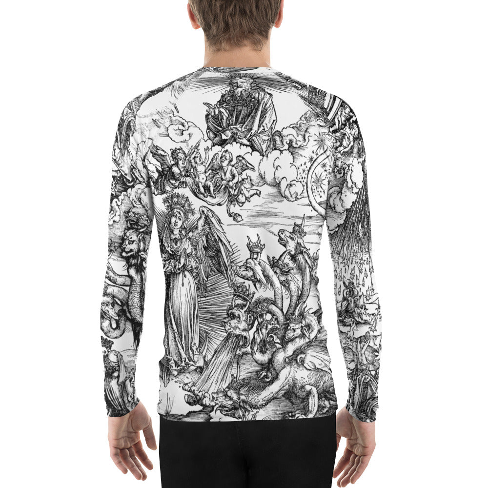 The Apocalypse by Albrecht Dürer Men&#39;s Rash Guard