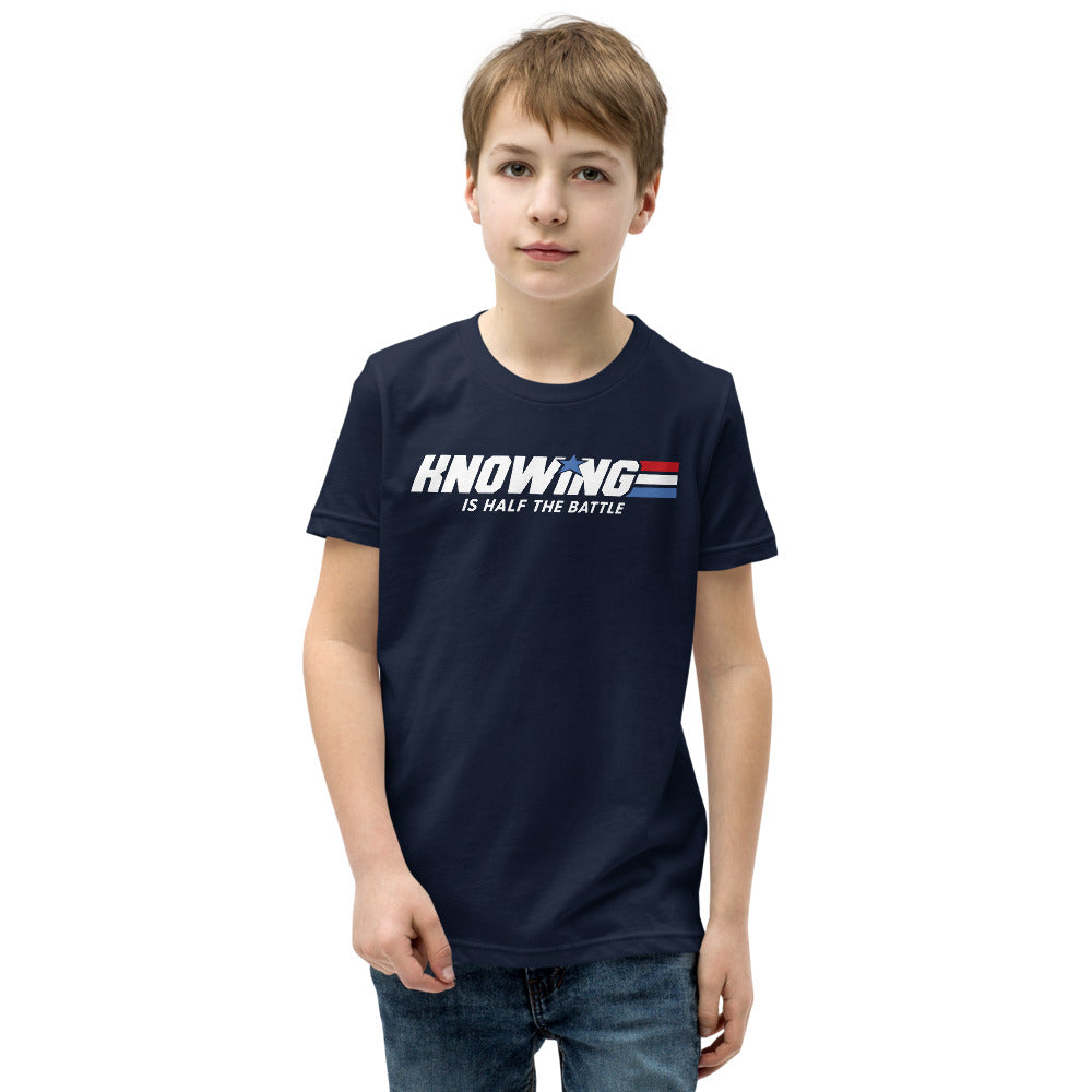 Knowing is Half the Battle Youth Short Sleeve T-Shirt