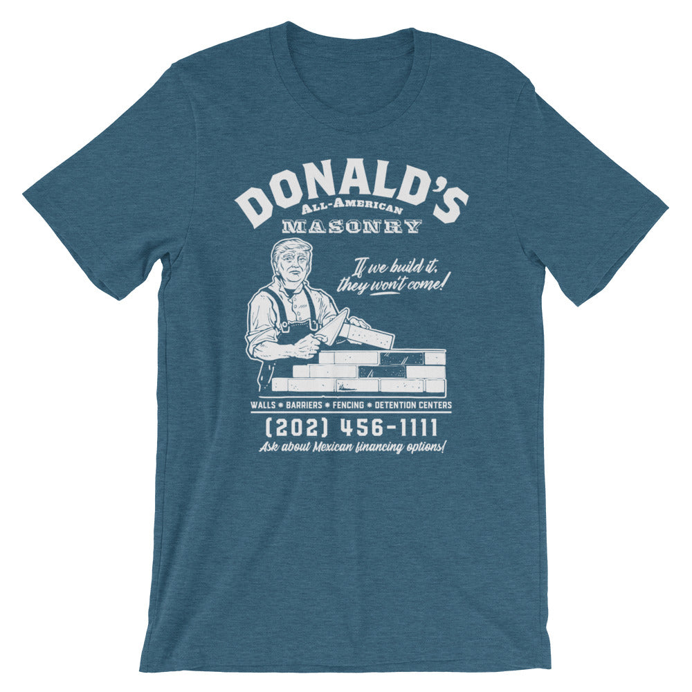 Donald Trump&#39;s All-American Masonry T-Shirt