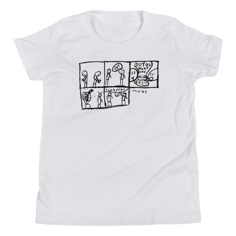 Do You Want Some Milk Youth Short Sleeve T-Shirt