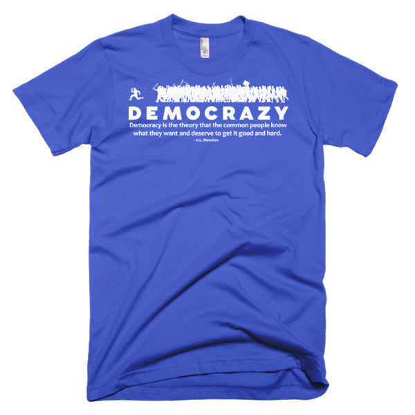 Democracy Mencken Quote T-Shirts