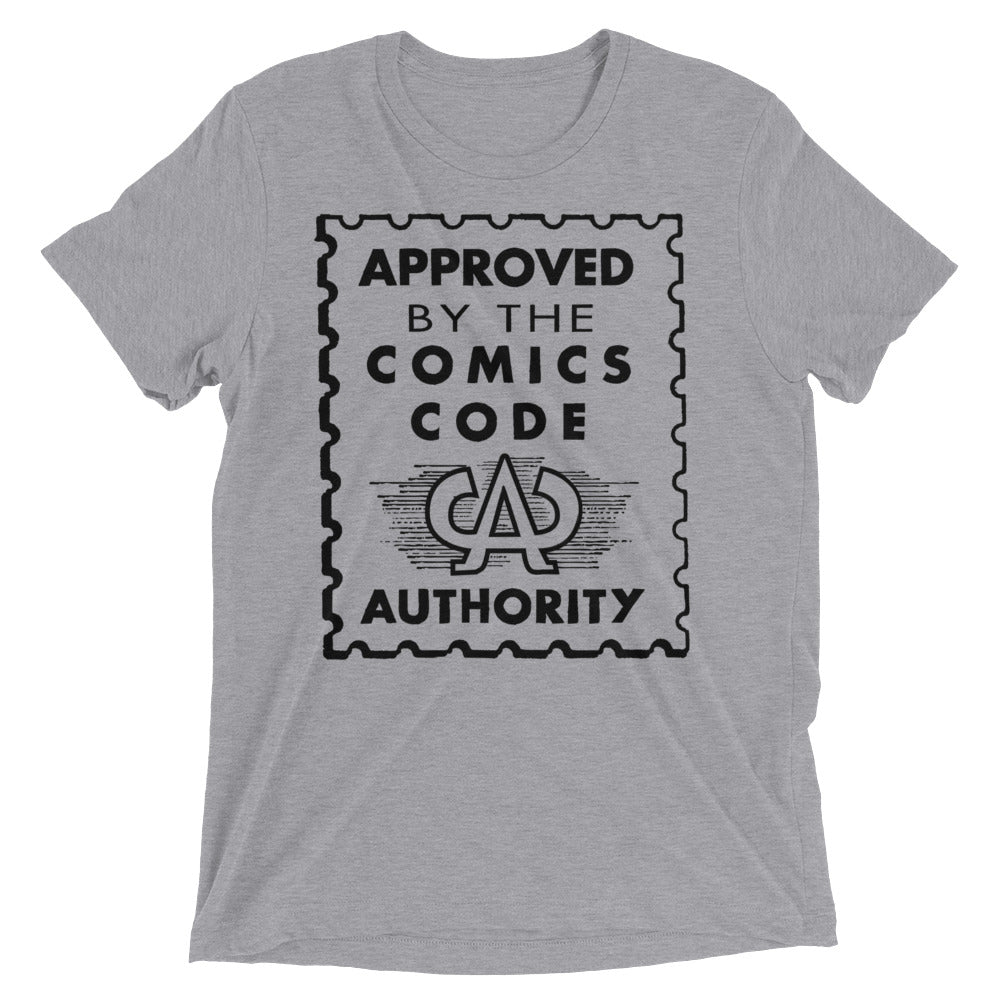 Comics Code Censorship Stamp Tri-Blend T-Shirt