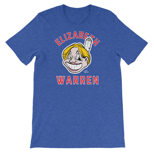 Pocahontas for Chief Elizabeth Warren Tri-Blend T-Shirt - Liberty Maniacs