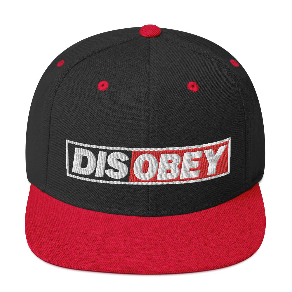 DISOBEY Snapback Hat