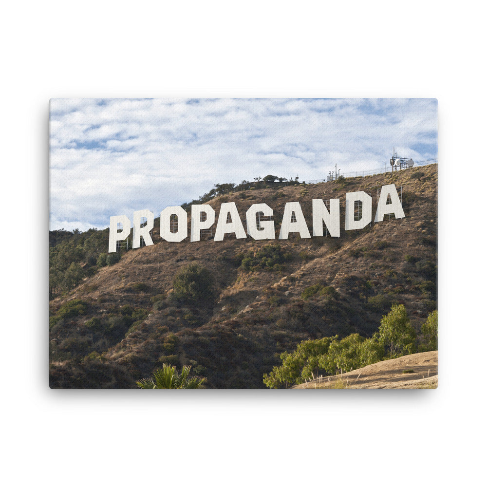 Hollywood Propaganda Canvas
