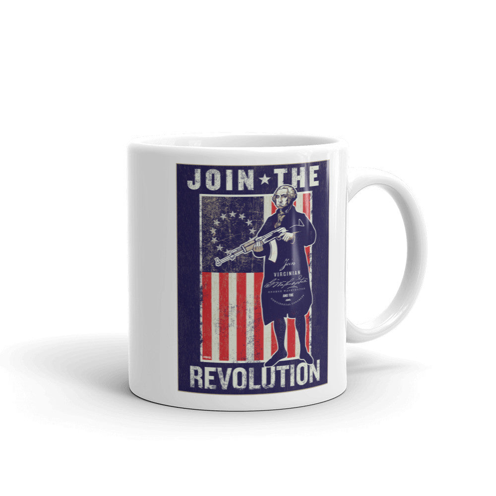 George Washington Join the Revolution Mug