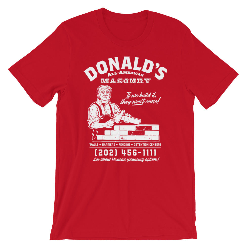 Donald Trump&#39;s All-American Masonry T-Shirt