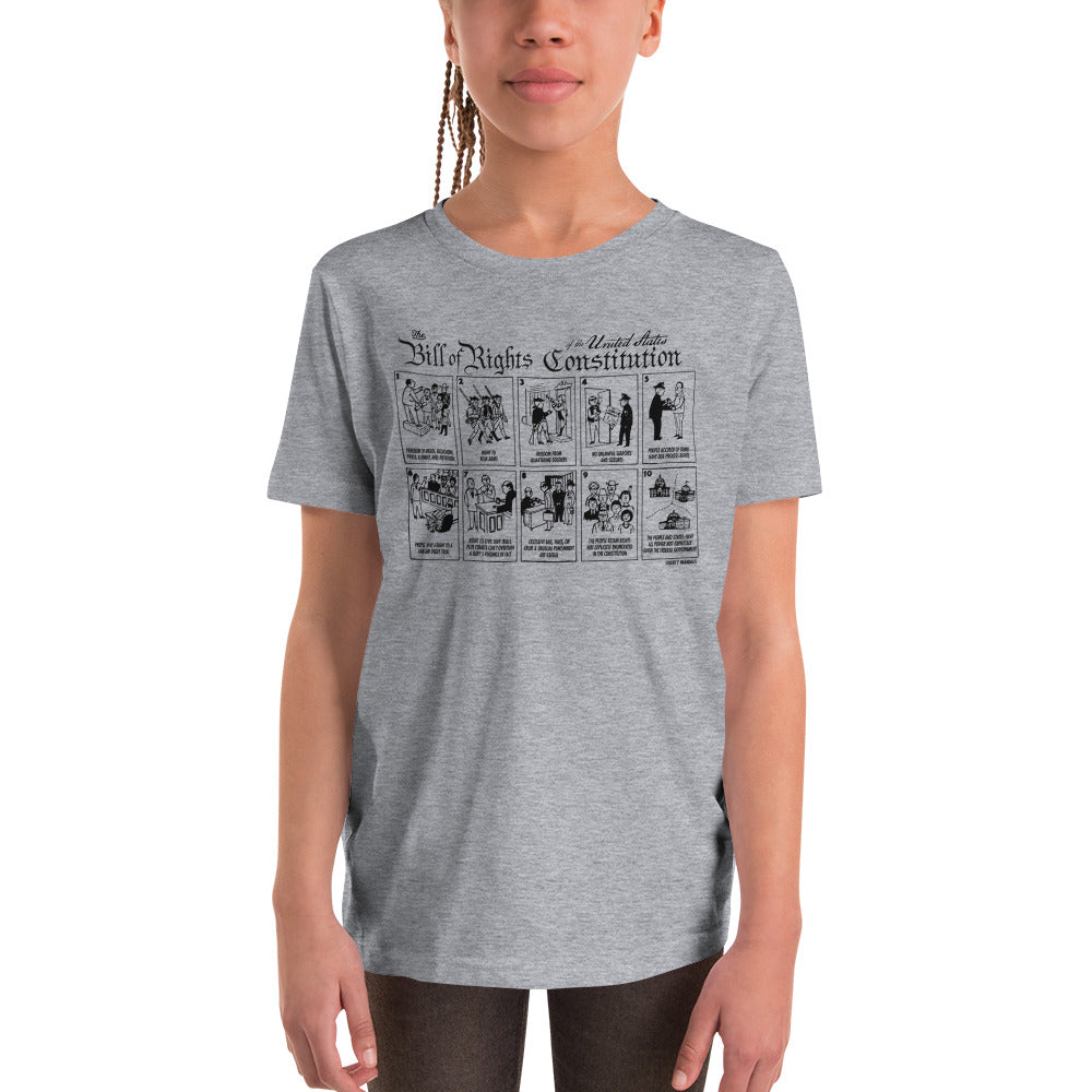 Bill of Rights Youth Short Sleeve T-Shirt