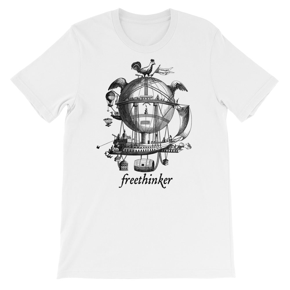 Freethinker Vintage Short-Sleeve Unisex T-Shirt