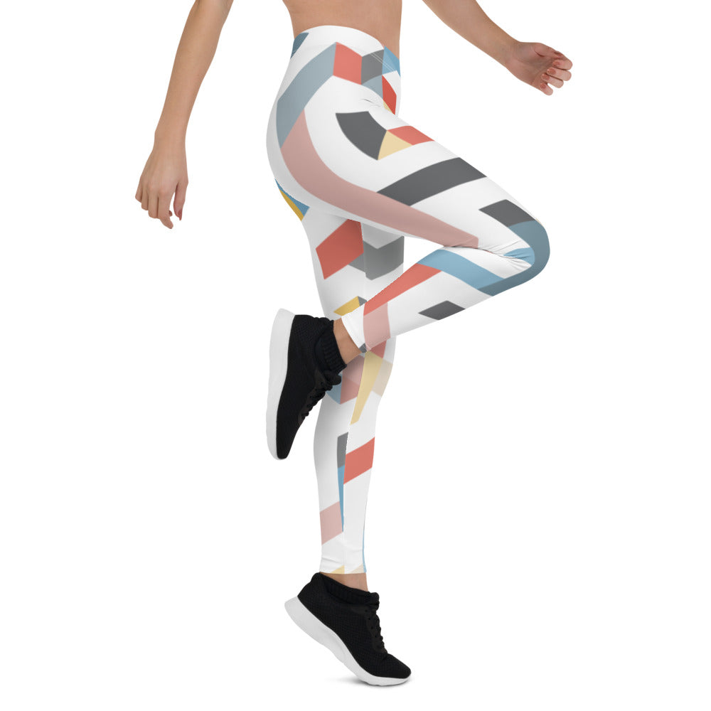 Gotland Maze Pattern Leggings