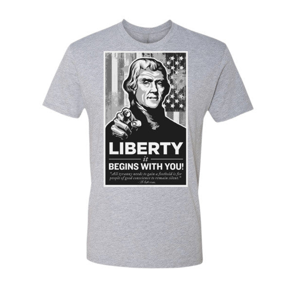 Thomas Jefferson Liberty Graphic Tee
