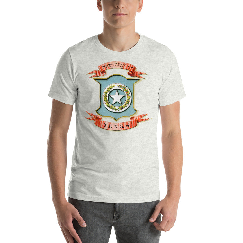 Texas State 1876 Coat of Arms Unisex T-Shirt