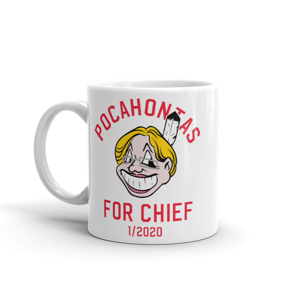 Pocahontas For Chief Elizabeth Warren Mug