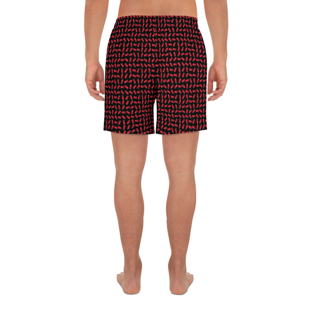 Red Pill Men&#39;s Athletic Long Shorts
