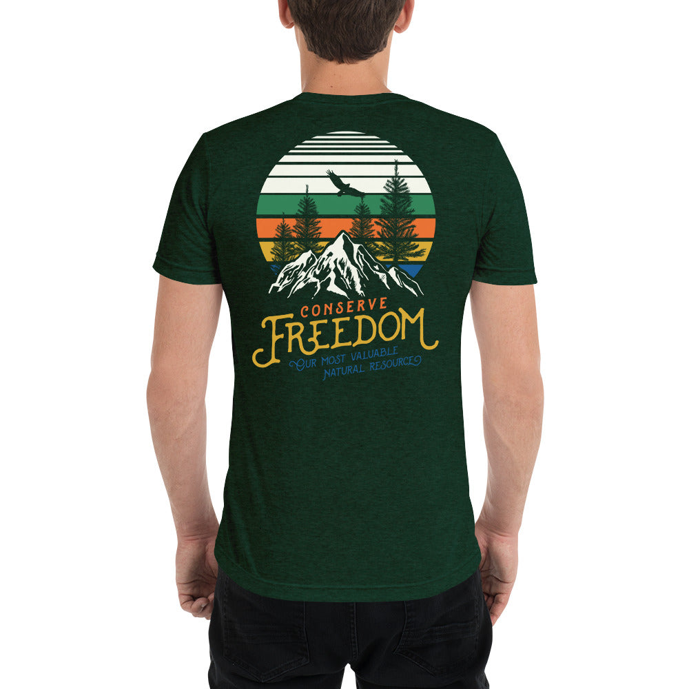 Conserve Freedom Tri-blend Performance T-Shirt