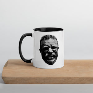 Teddy Roosevelt Laughing Maniacally Mug